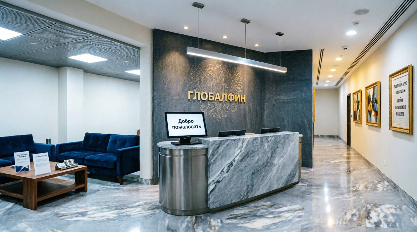 Зона ресепшн